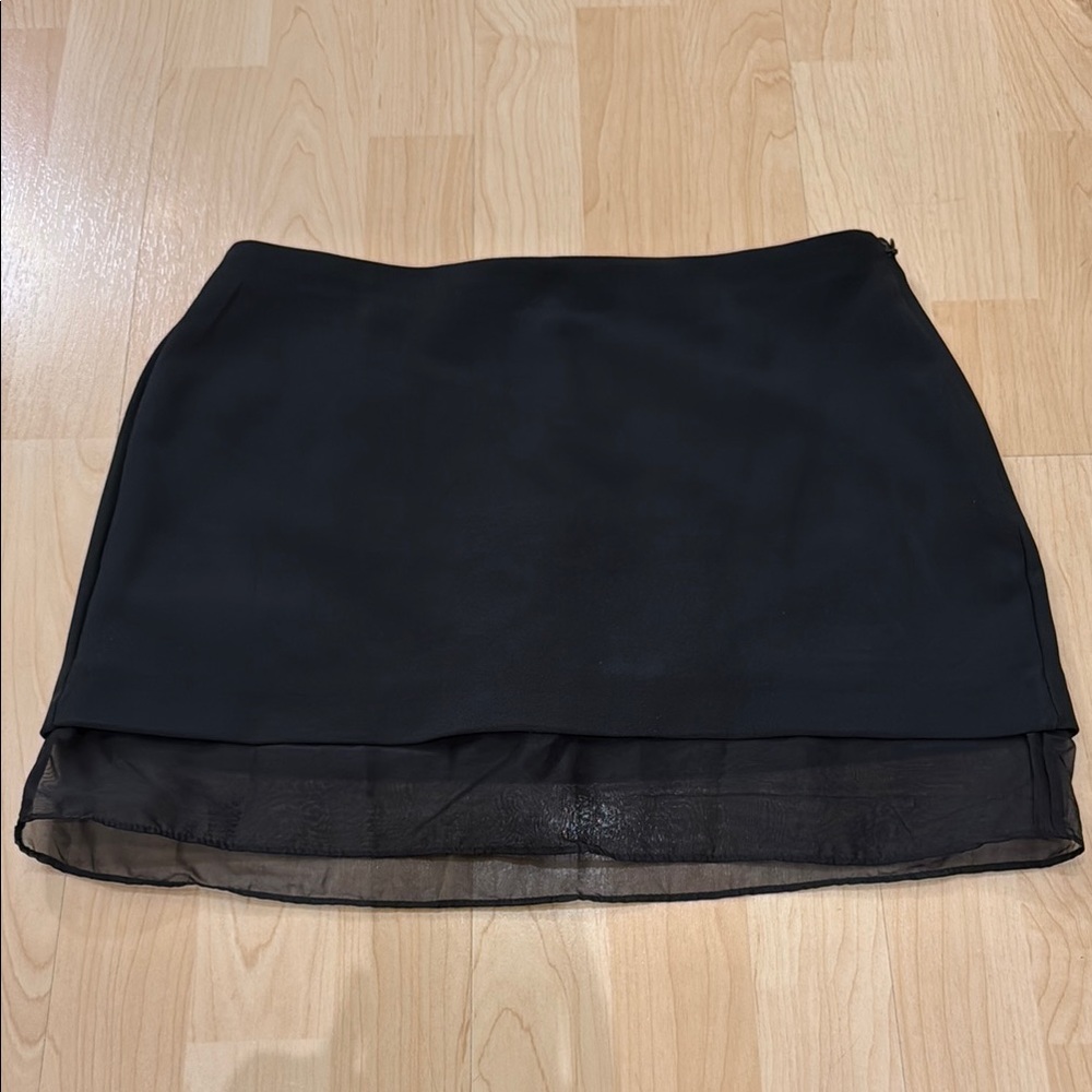 Abercrombie & Fitch Double Layer Mini Skirt